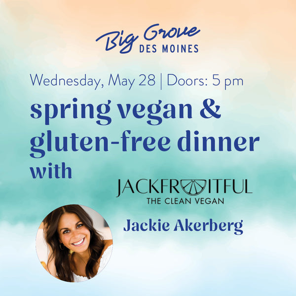 Vegan + Gluten-Free Dinner with Jackfruitful Kitchen | Des Moines