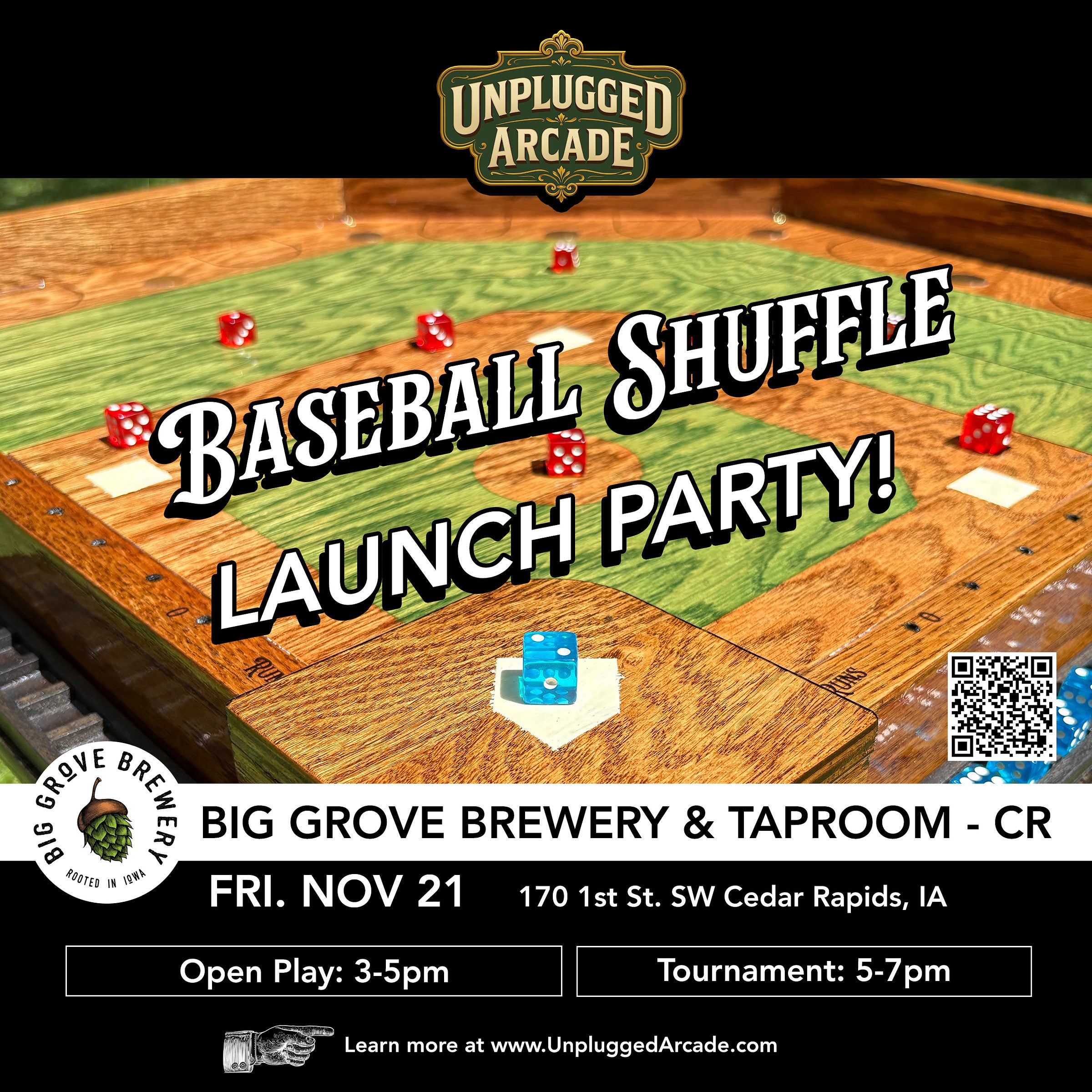 Baseball Shuffle Launch Party