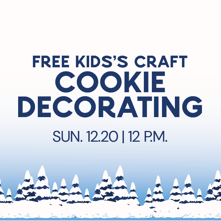 FREE Kids' Crafts | Cookie Decorating