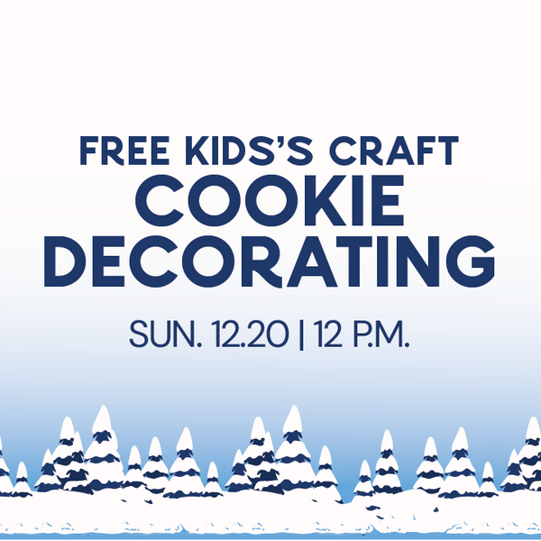 FREE Kids' Crafts | Cookie Decorating