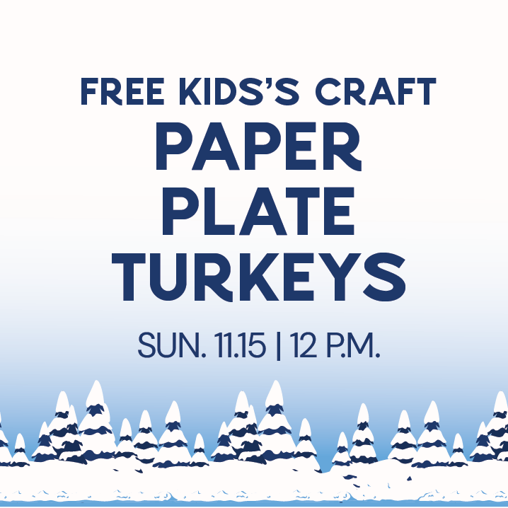 FREE Kids' Crafts | Paper Plate Turkeys