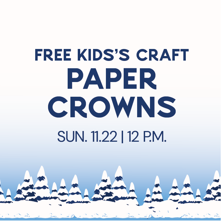 FREE Kids' Crafts | Thanksgiving Paper Crowns
