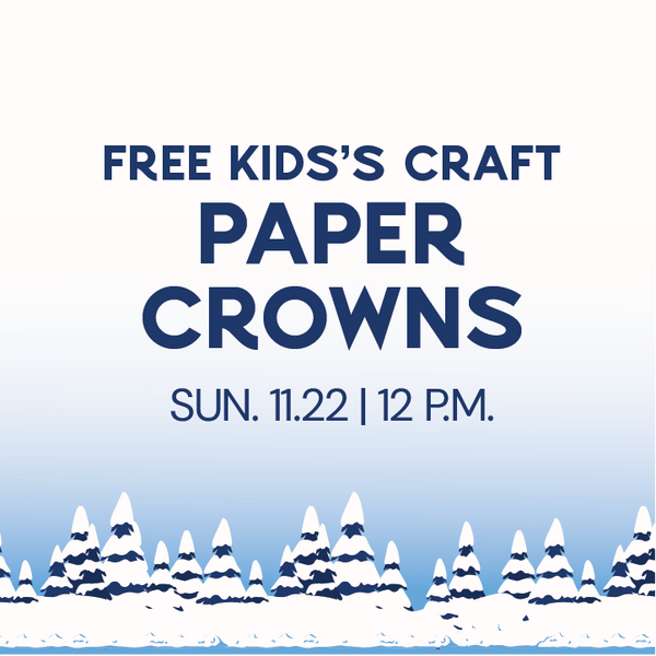 FREE Kids' Crafts | Thanksgiving Paper Crowns
