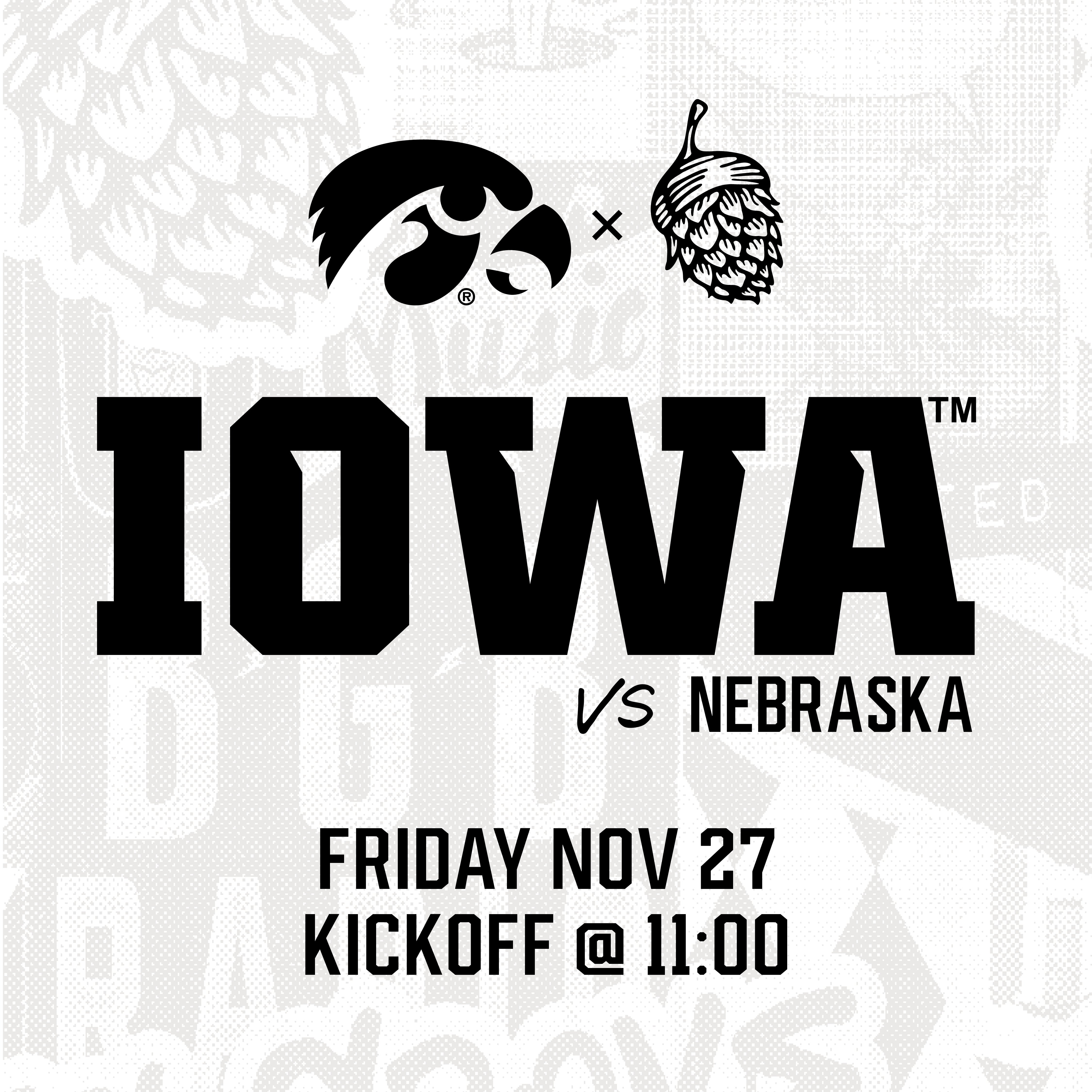 Iowa vs. Nebraska Football Watch Party