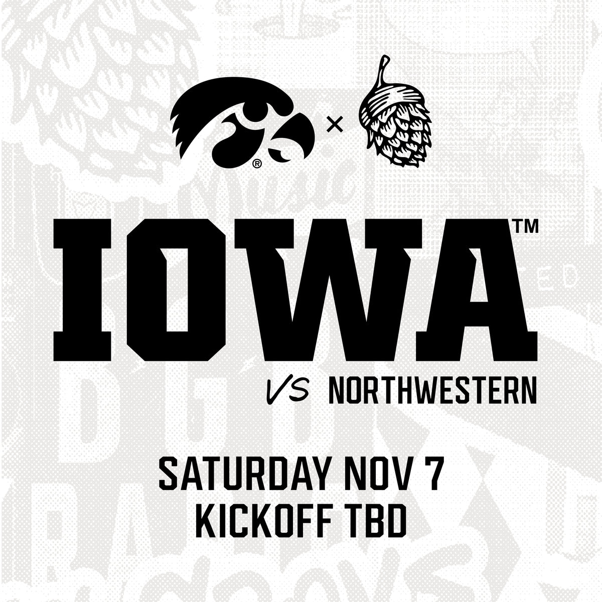 Iowa vs. Northwestern Football Watch Party