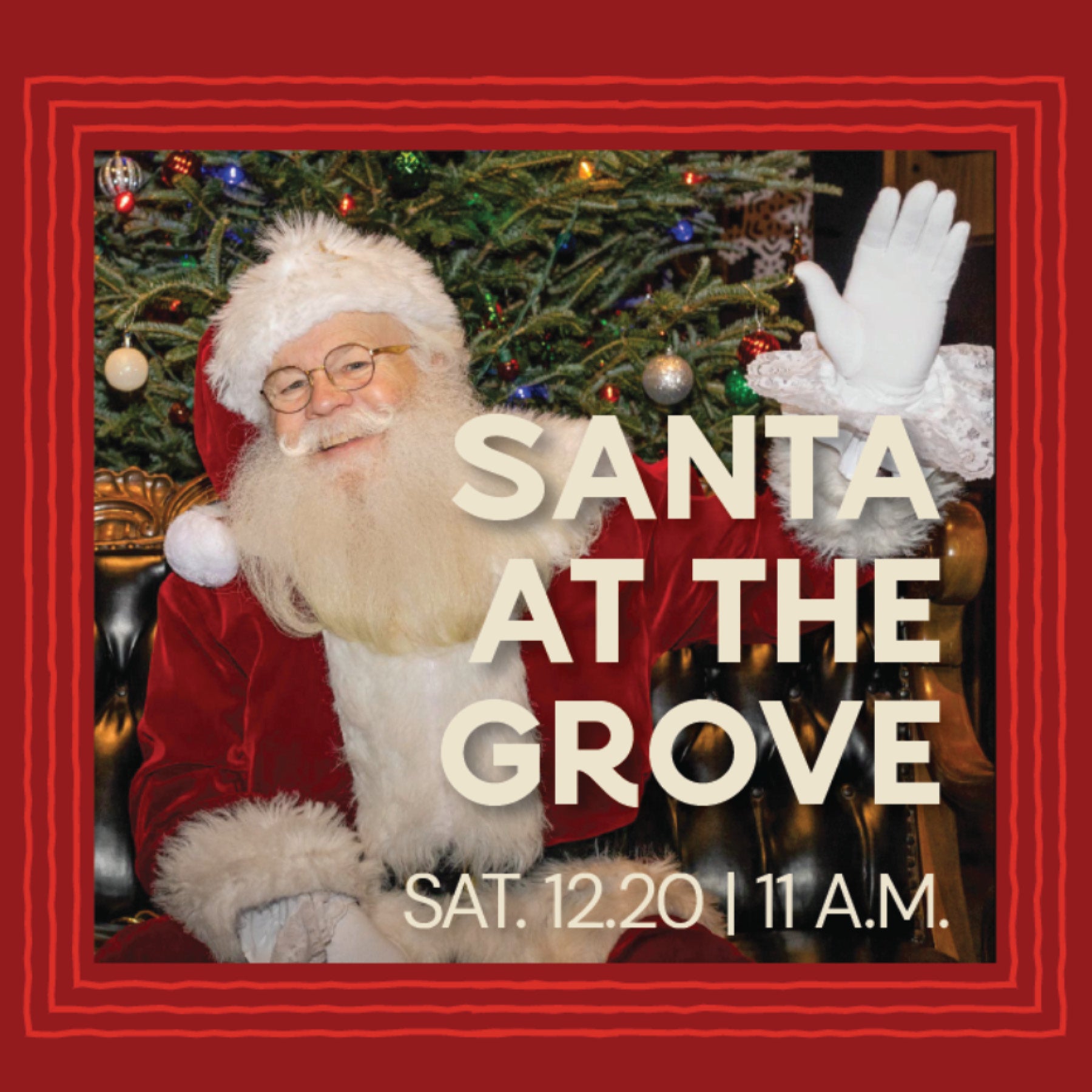 Santa at the Grove