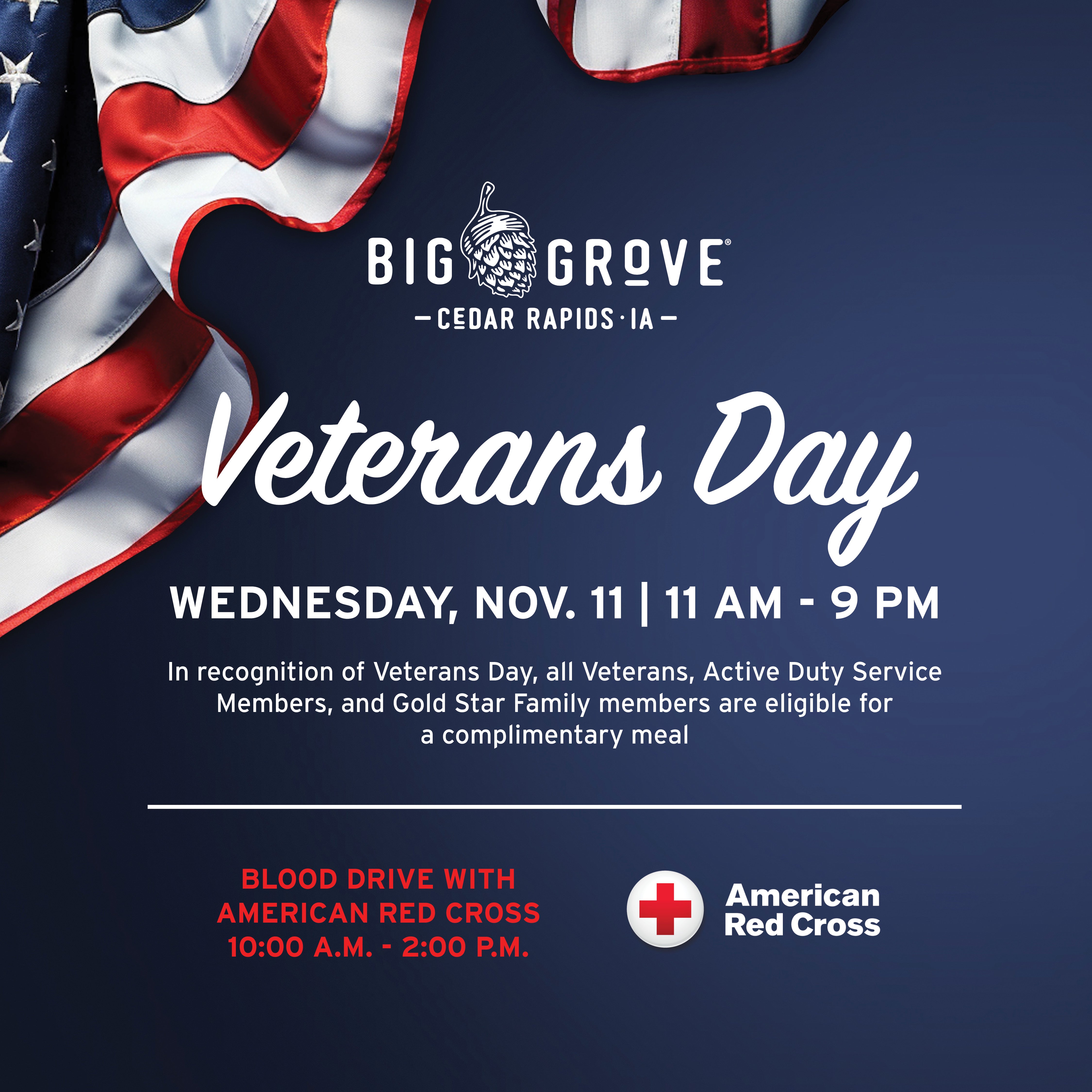Veterans Day at Big Grove