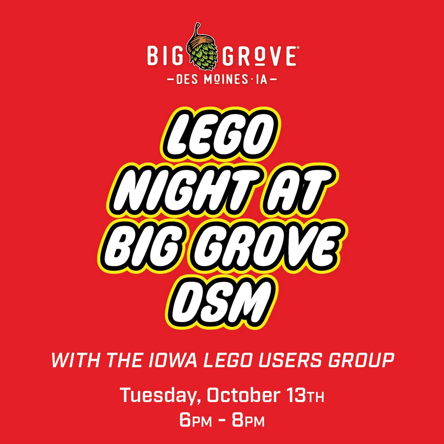 Lego Night with Iowa Lego Users Group
