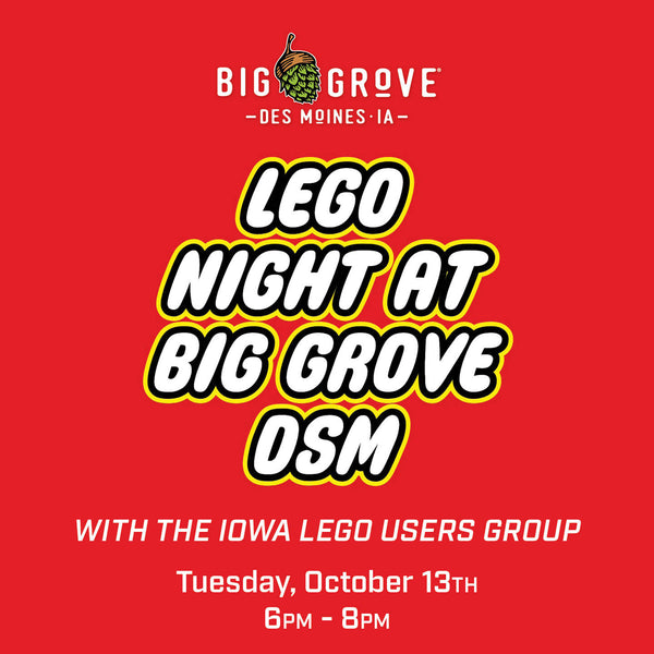 Lego Night with Iowa Lego Users Group