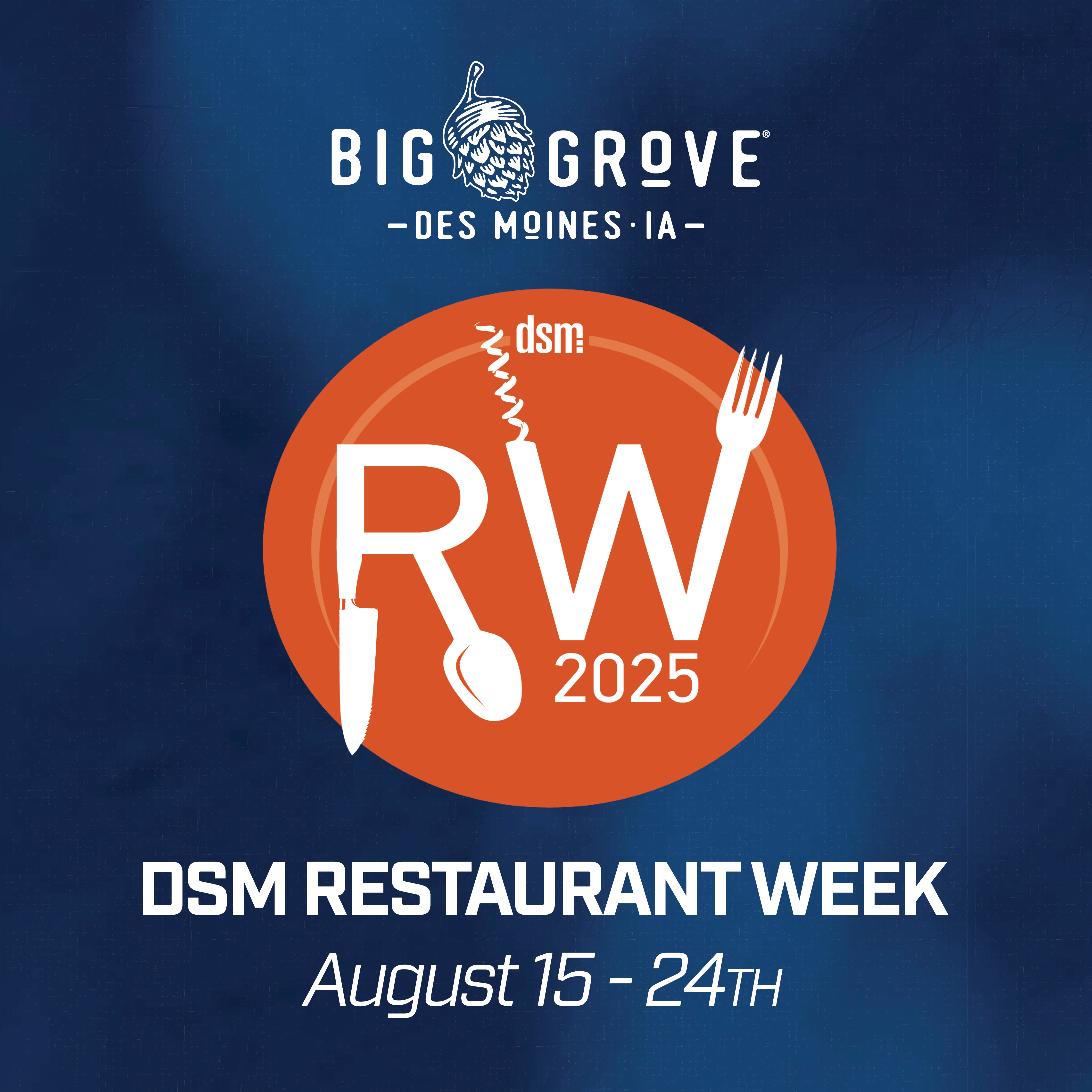 DSM Restaurant Week | August 15 - 24th