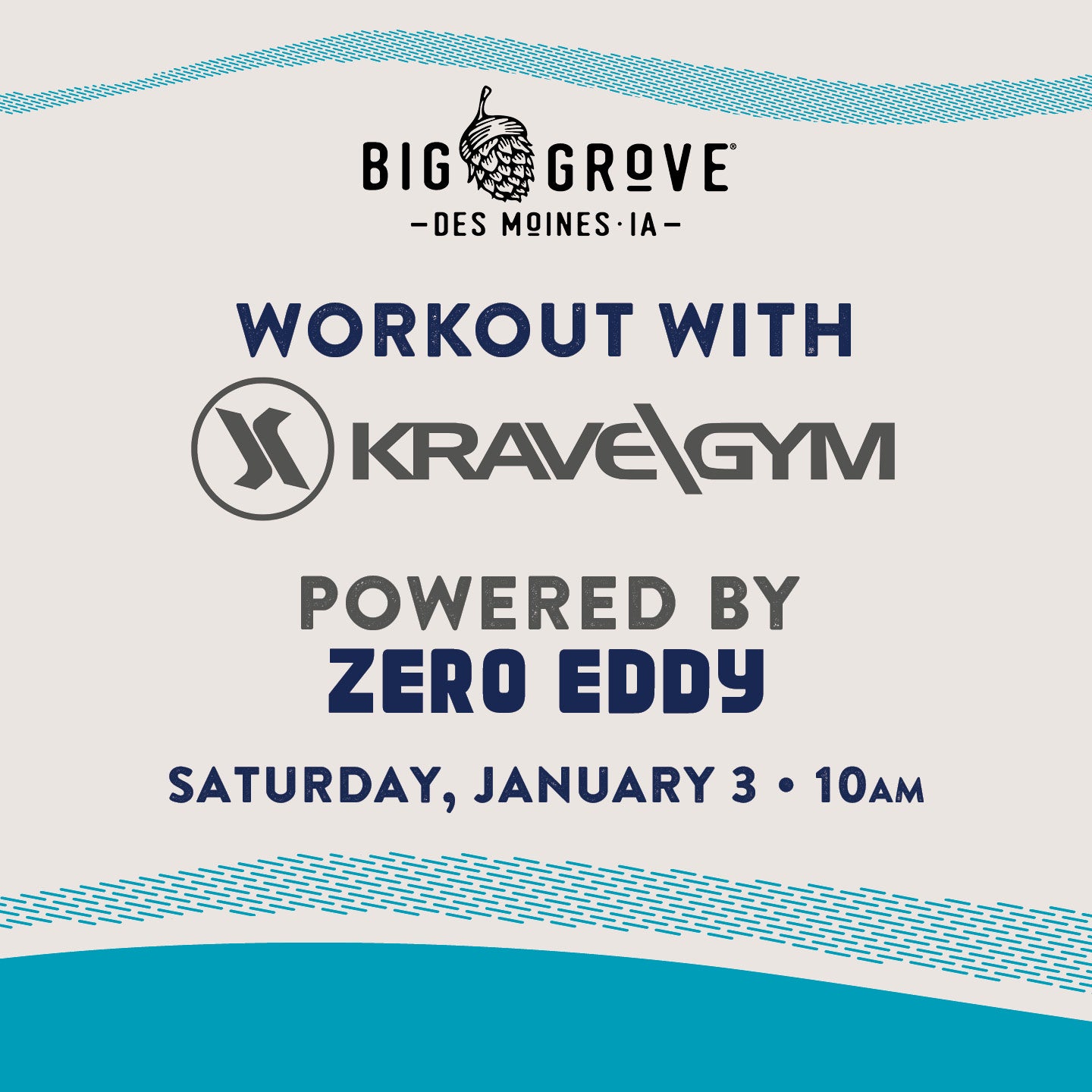 Workout with Krave Gym • Powered by Zero Eddy Moines