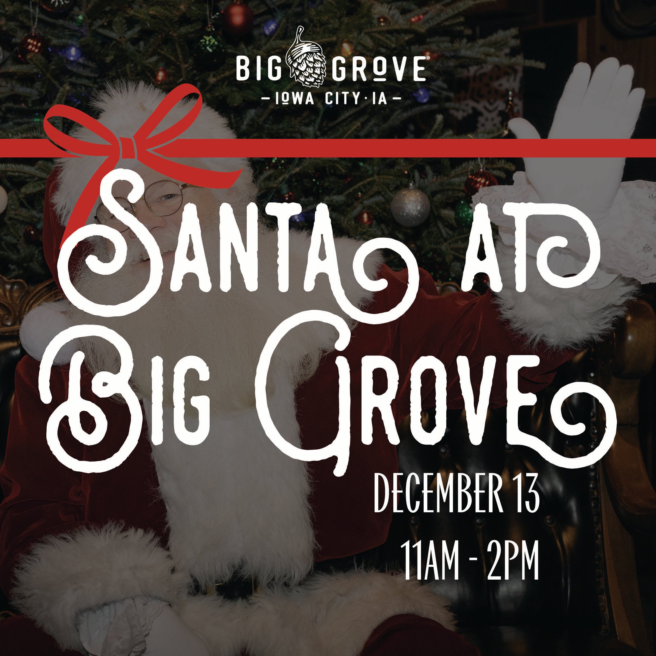 Santa at Big Grove | Iowa City