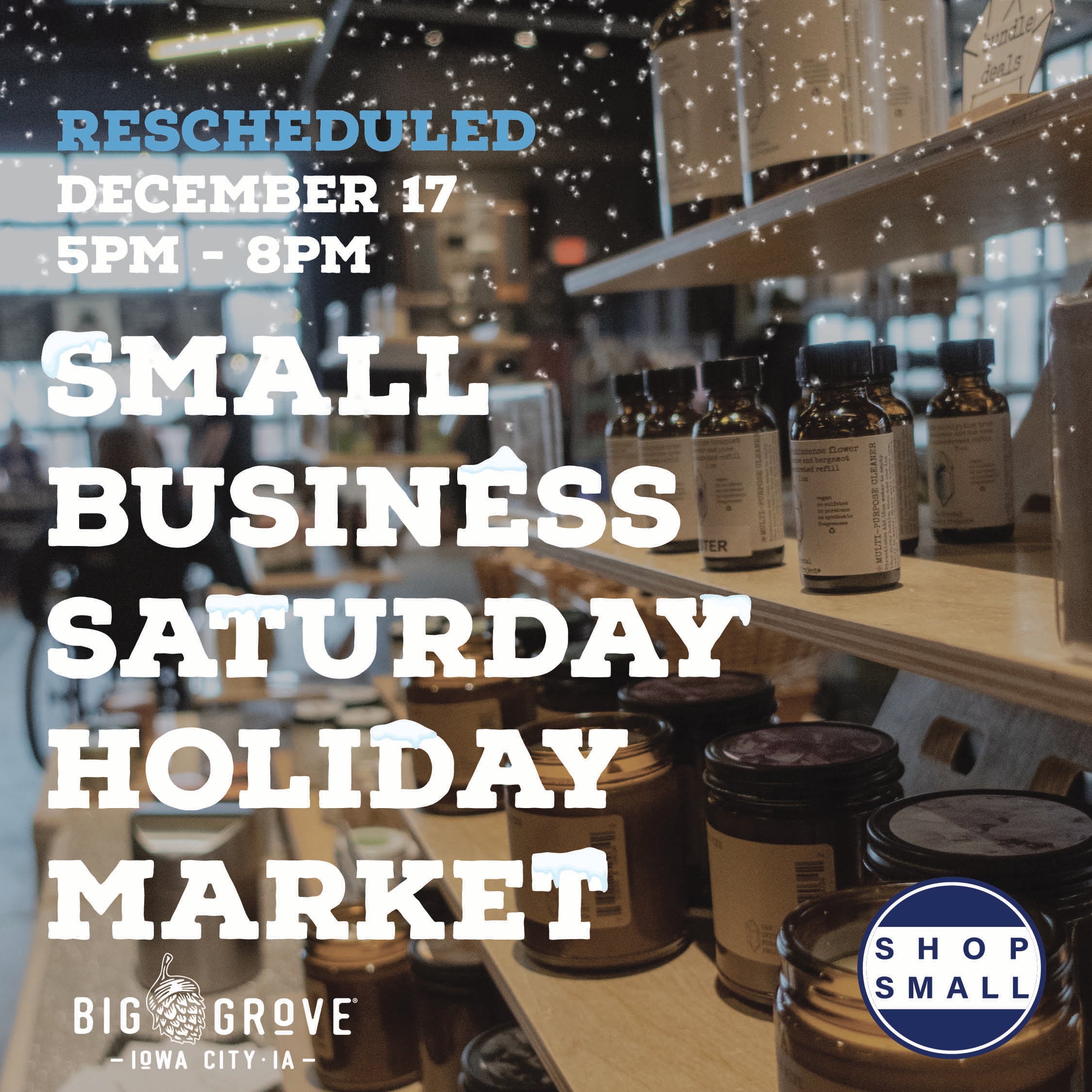 Small Business Saturday Holiday Market | Iowa City