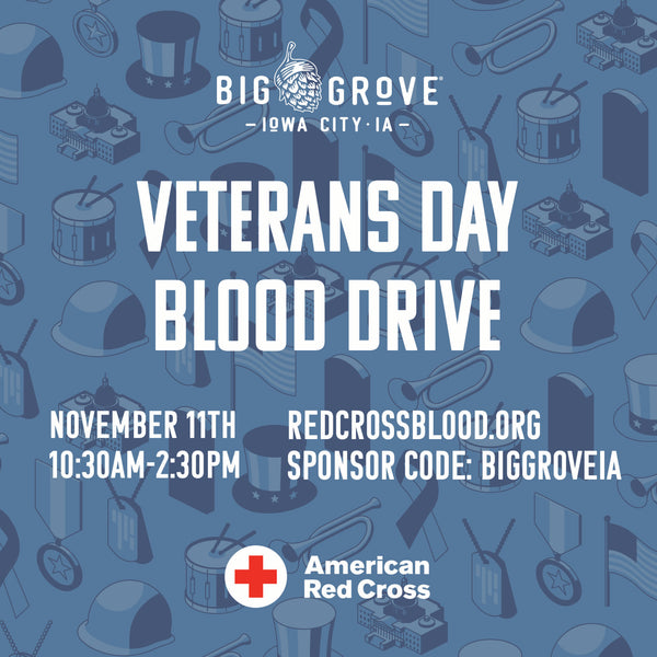 Veteran's Day Blood Drive | Iowa City
