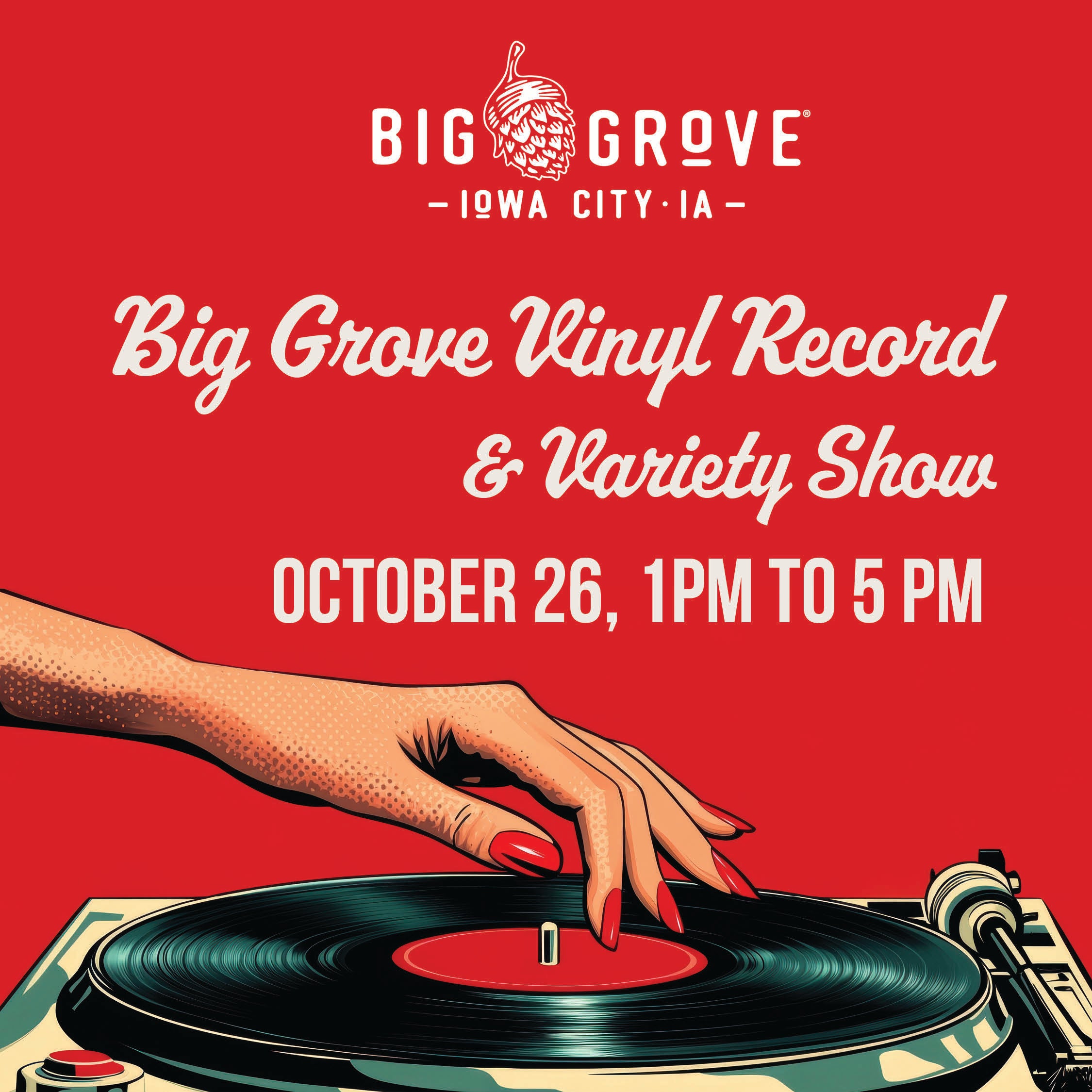 Vinyl Record & Variety Show | Iowa City