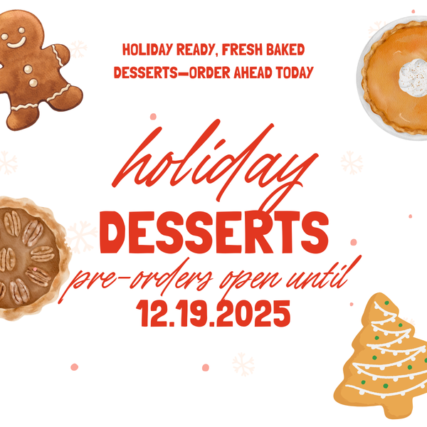 Holiday Dessert Pre-Orders: Omaha Taproom