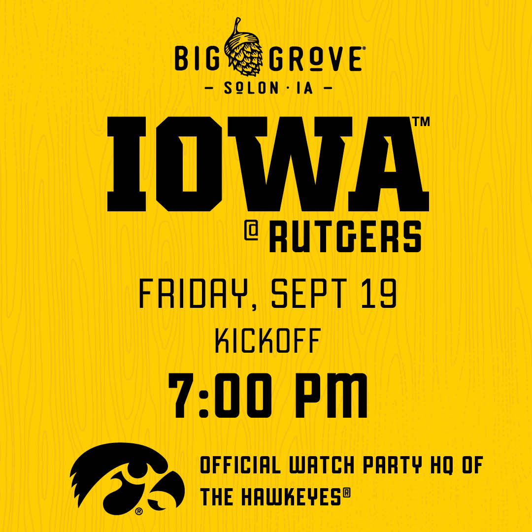 WATCH PARTY: Iowa @ Rutgers Football | Solon