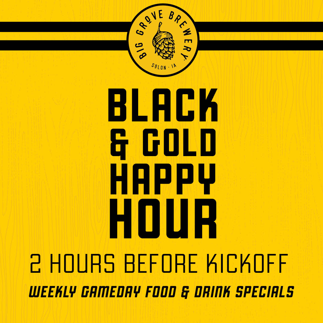 Black & Gold Happy Hour | Solon
