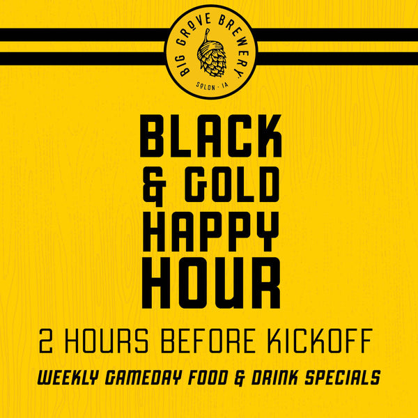 Black & Gold Happy Hour | Solon