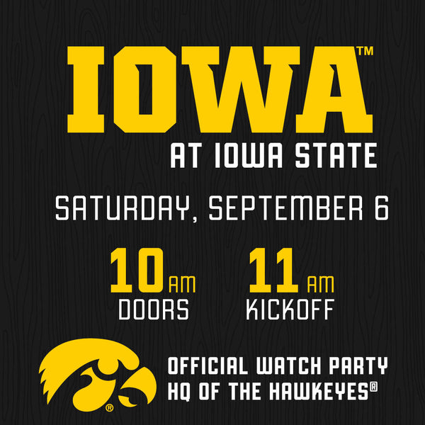 Iowa vs. Iowa State Watch Party | Solon