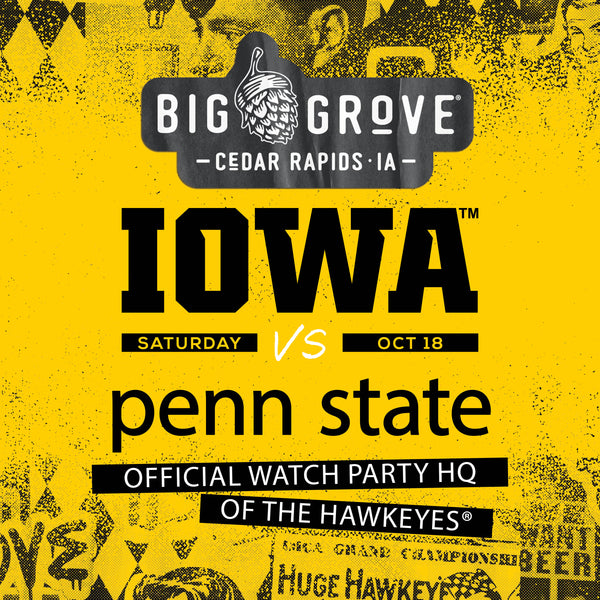 Iowa vs. Penn State Watch Party | Cedar Rapids