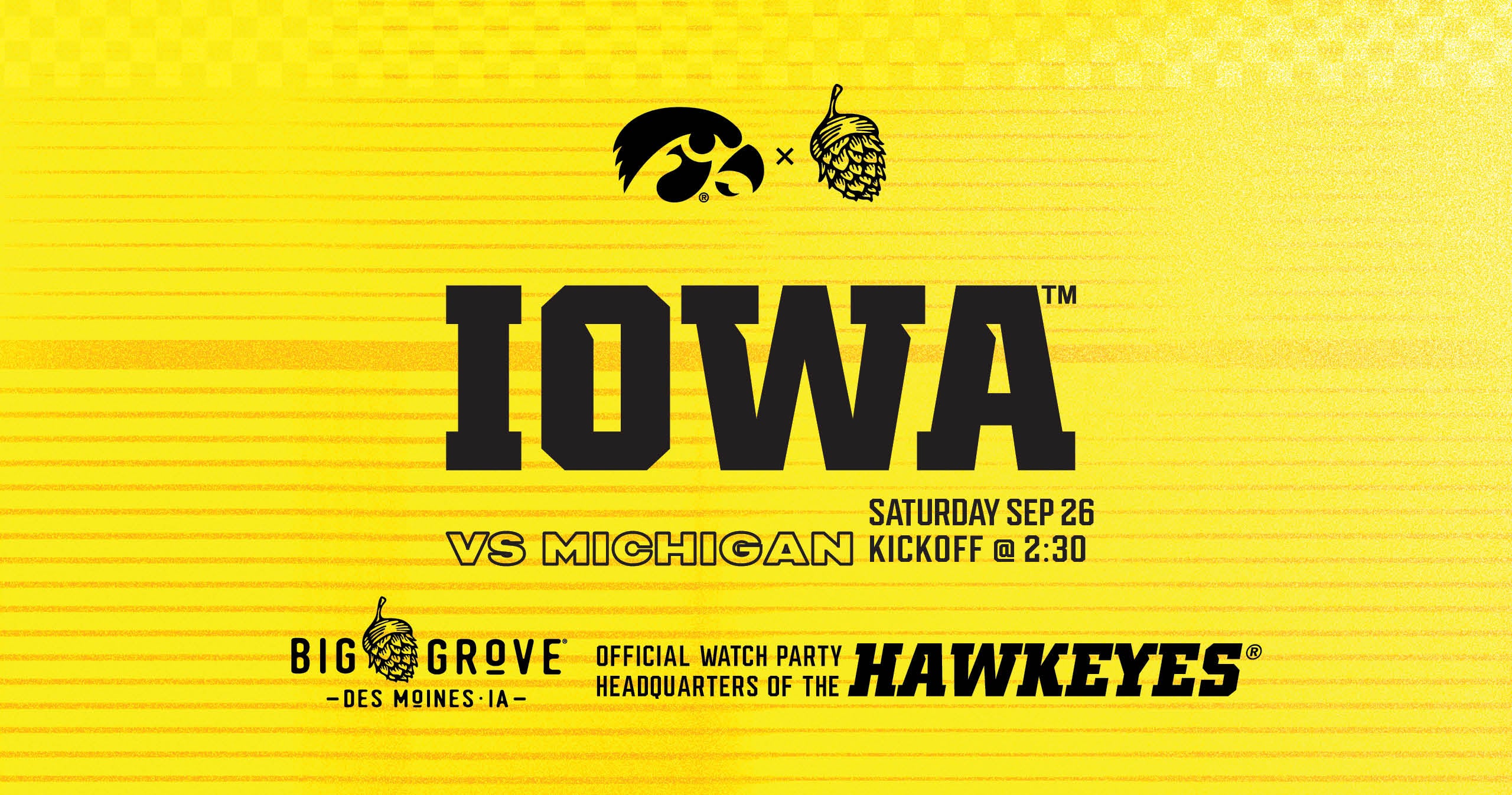 Iowa v Michigan Gameday