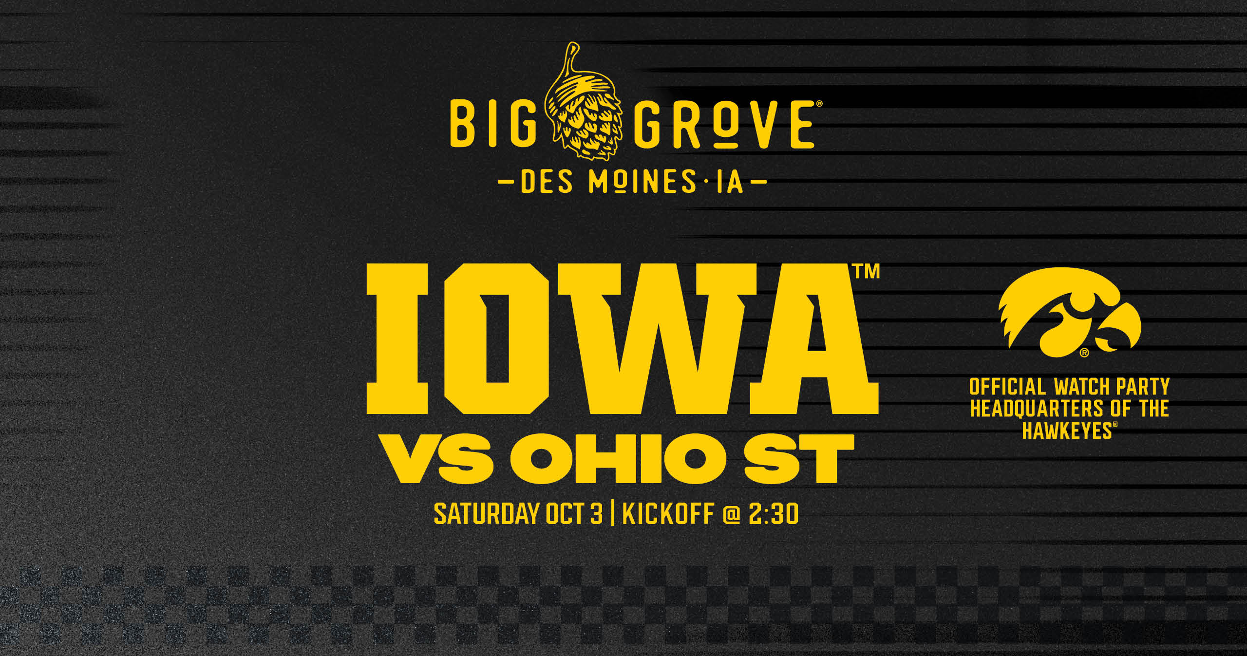 Iowa vs. Ohio Watch Party