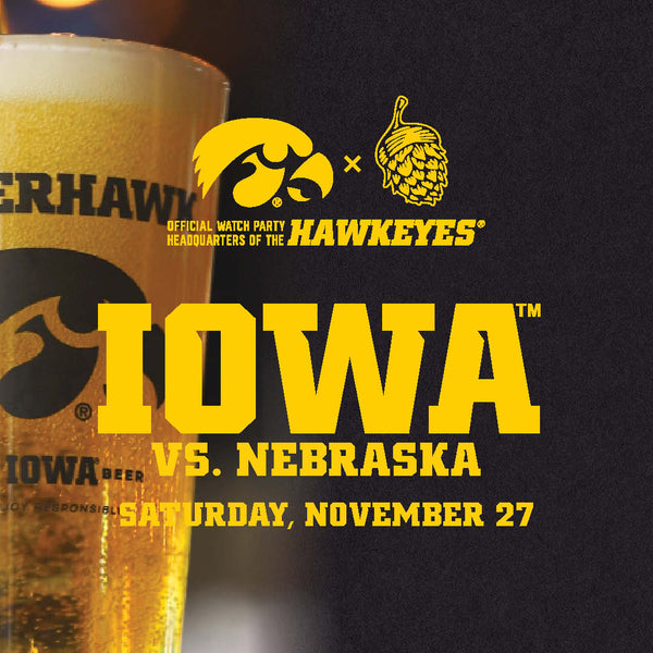 Iowa vs. Nebraska Football Watch Party