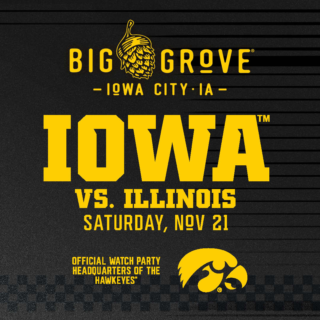 Iowa vs. Illinois Football Watch Party