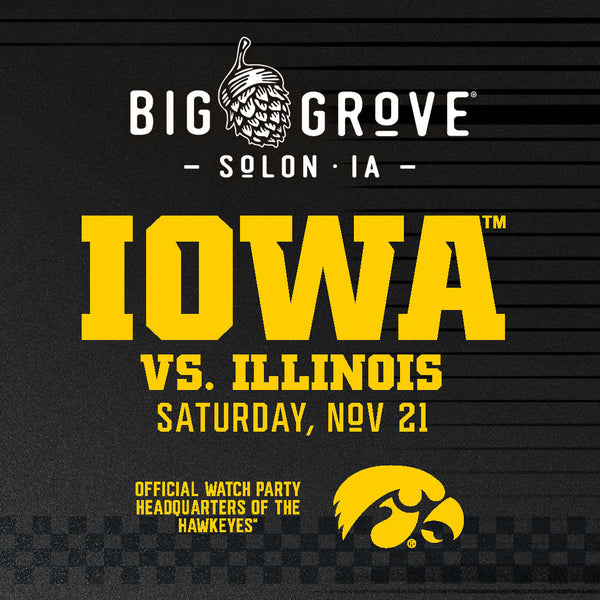 Iowa vs. Illinois Football Watch Party
