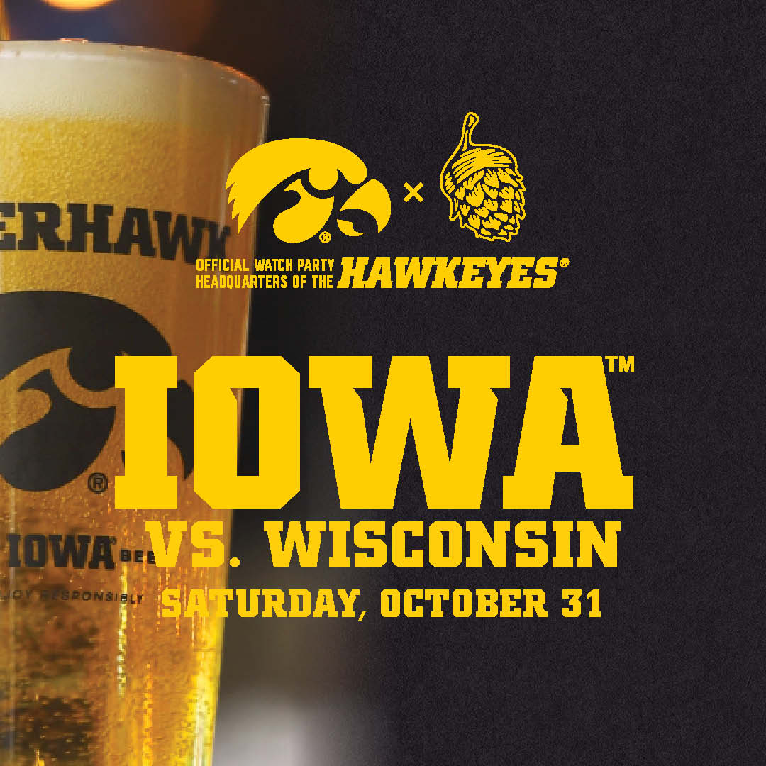 Iowa vs. Wisconsin Football Watch Party