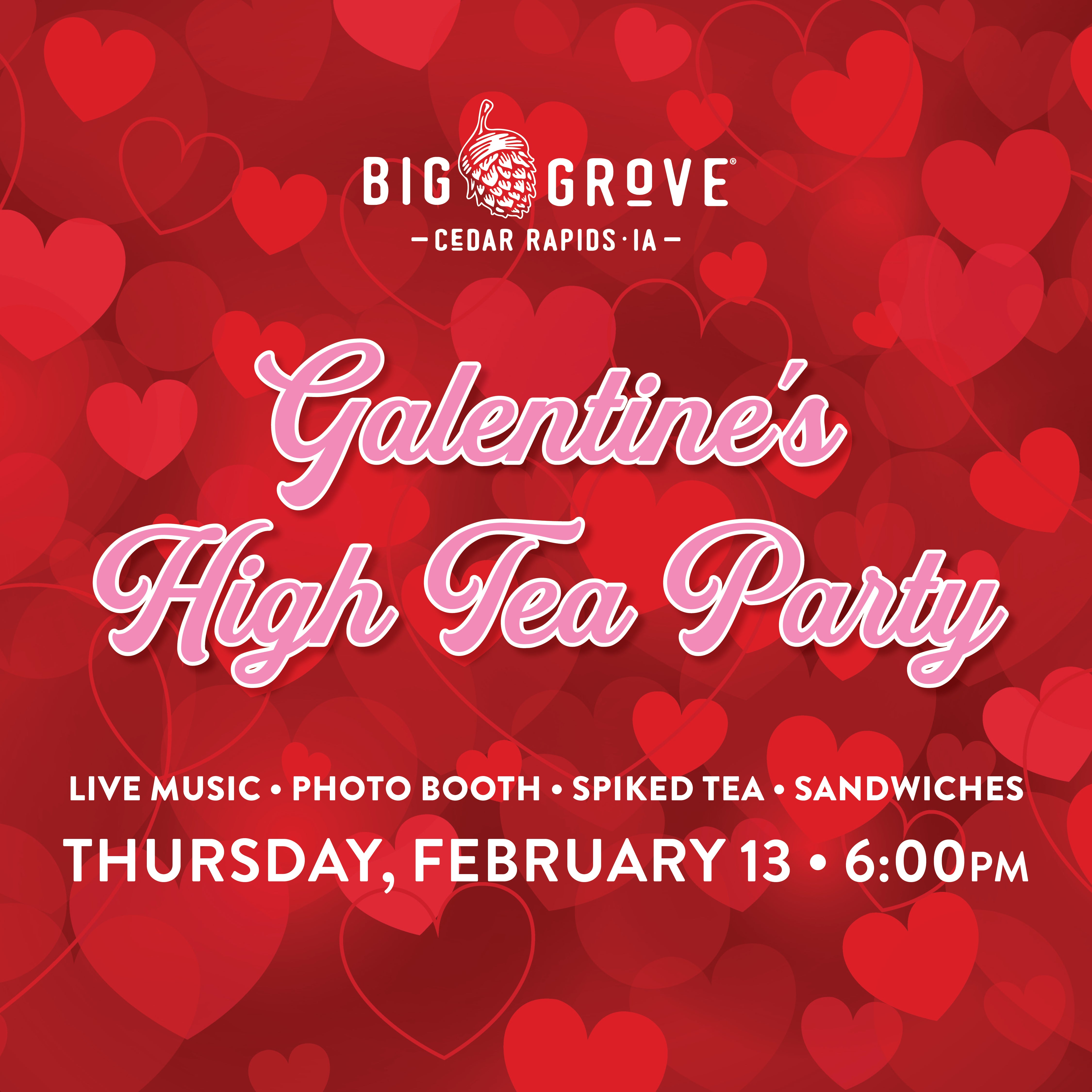 Cedar Rapids • Galentine's High Tea Party | Feb 13