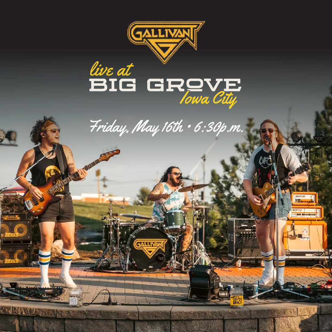 FREE | Gallivant LIVE at Big Grove | Iowa City