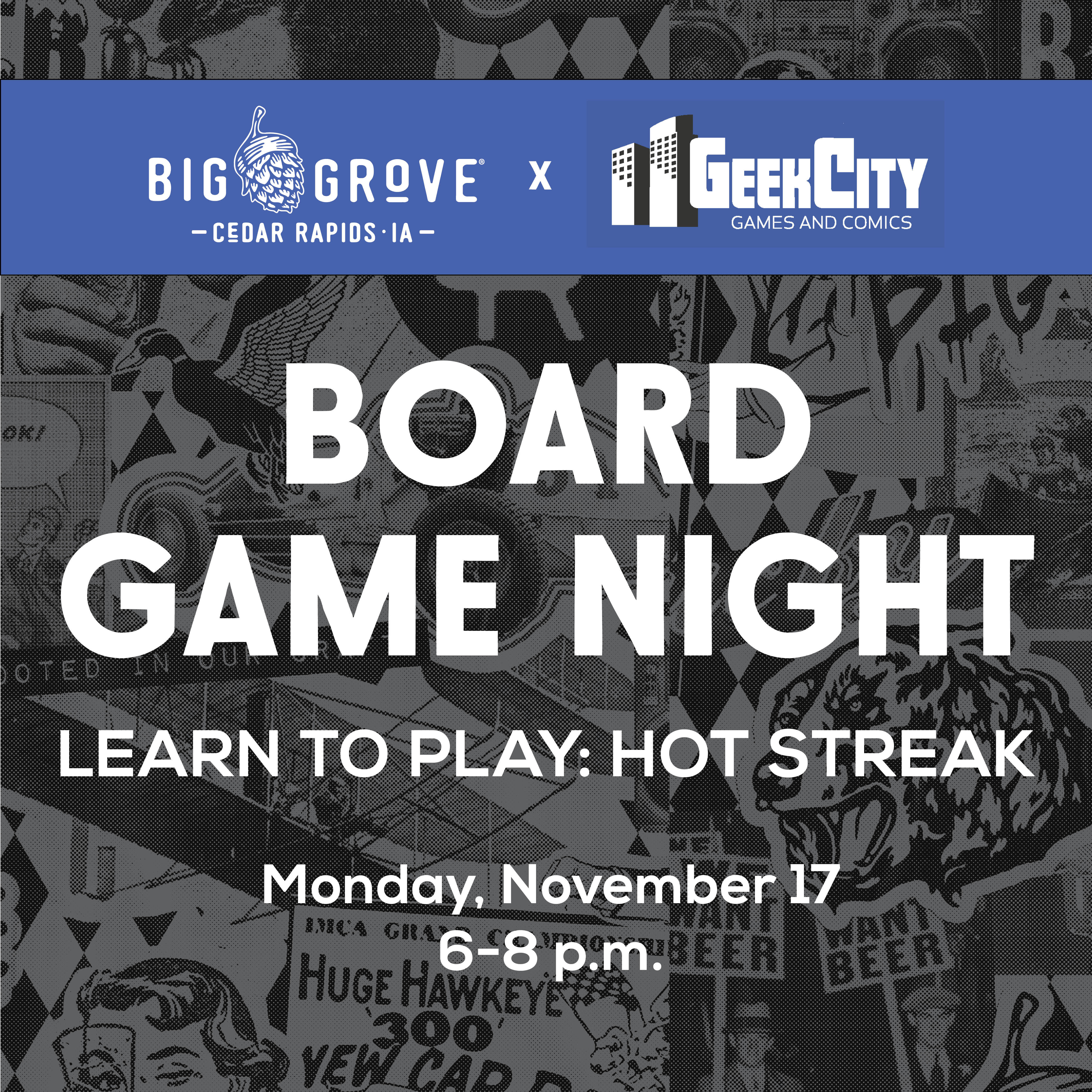 Hot Streak Game Night | Cedar Rapids