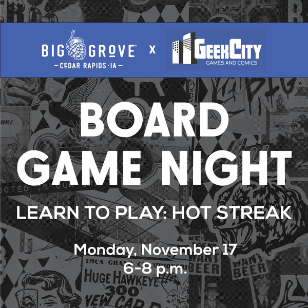 Hot Streak Game Night | Cedar Rapids