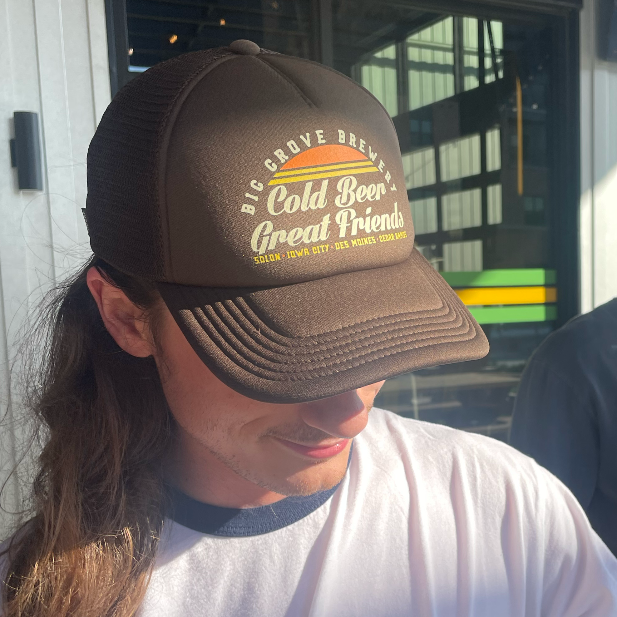 Cold Beer & Great Friends Foam Trucker Hat