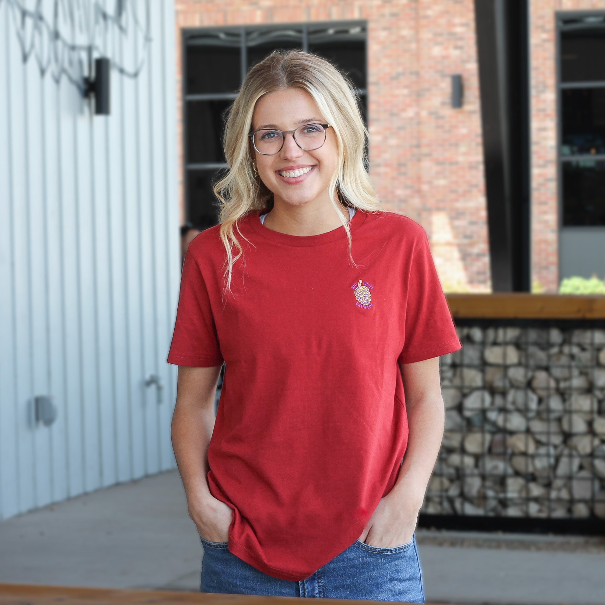 Embroidered Hopcorn Tee