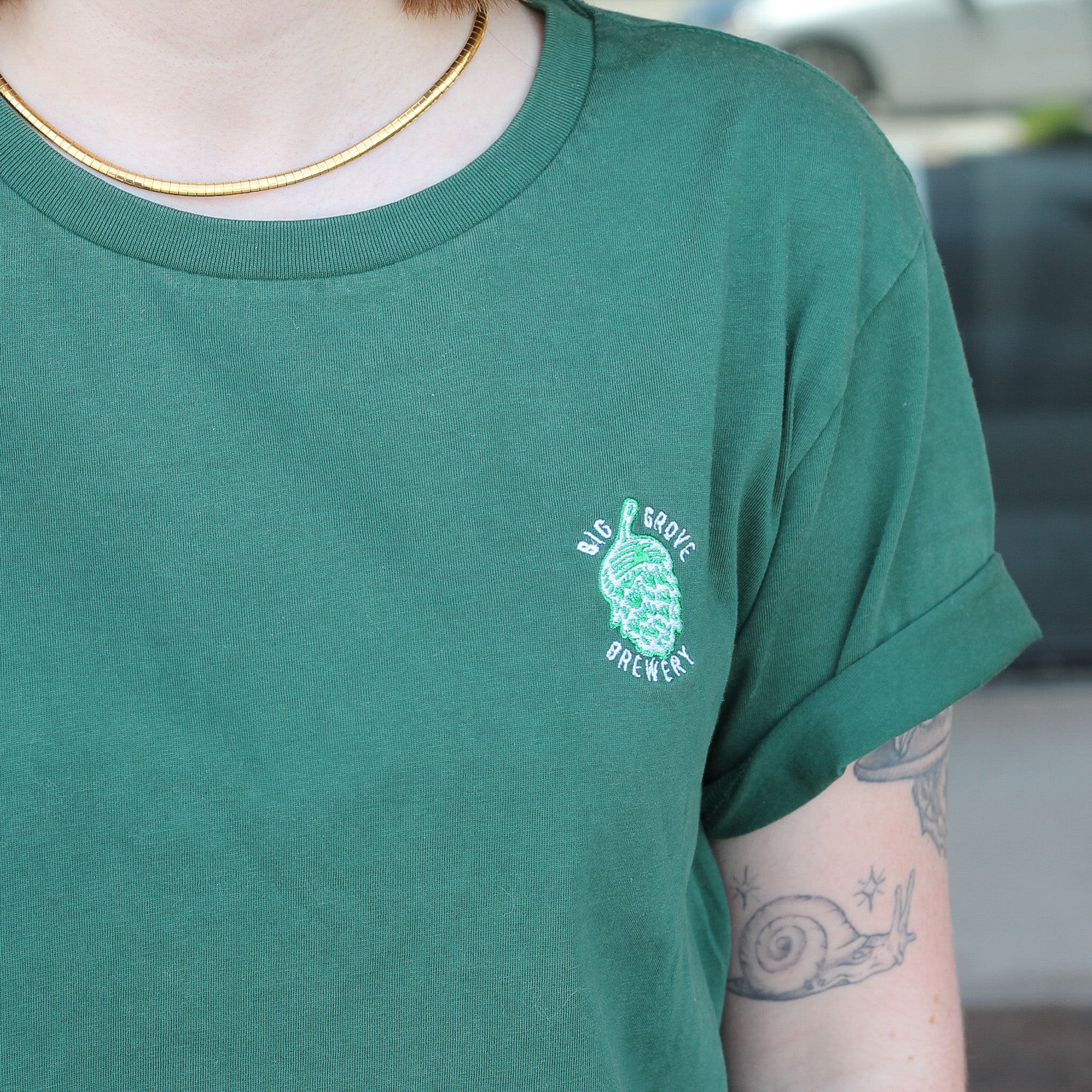 Embroidered Hopcorn Tee