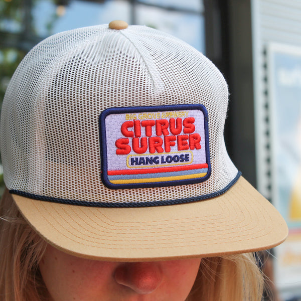 Mesh Citrus Surfer Patch Hat