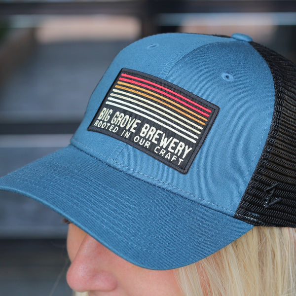 Big Rig Blue Patch Hat