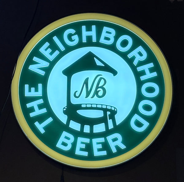 Neighborhood LED Neon Sign