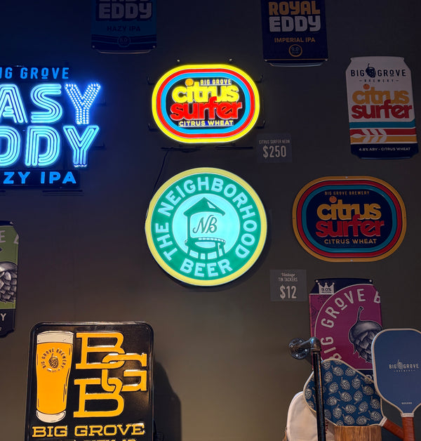 Neighborhood LED Neon Sign