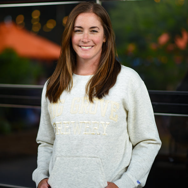 Women's Embroidered Crewneck