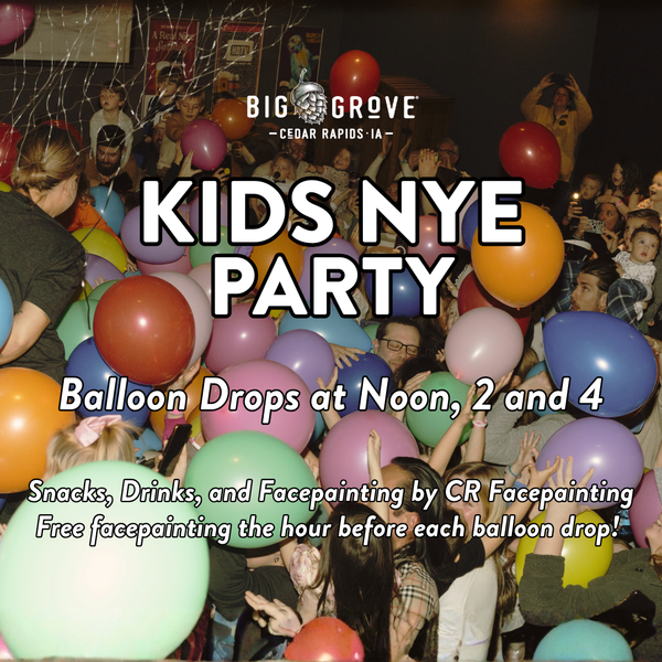 Kids New Years Eve Party  | Cedar Rapids | 12.31