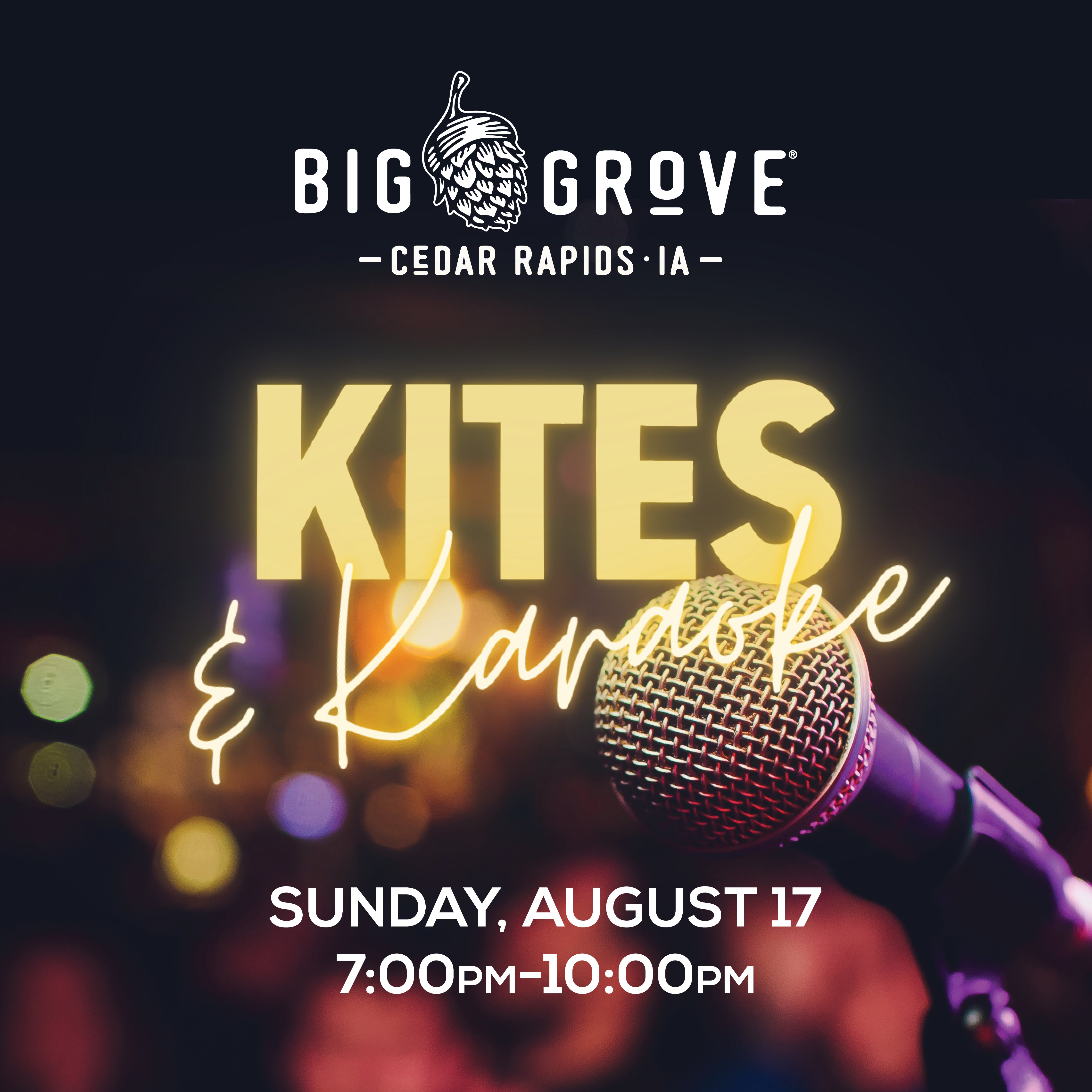 FREE | Kites & Karaoke | Cedar Rapids