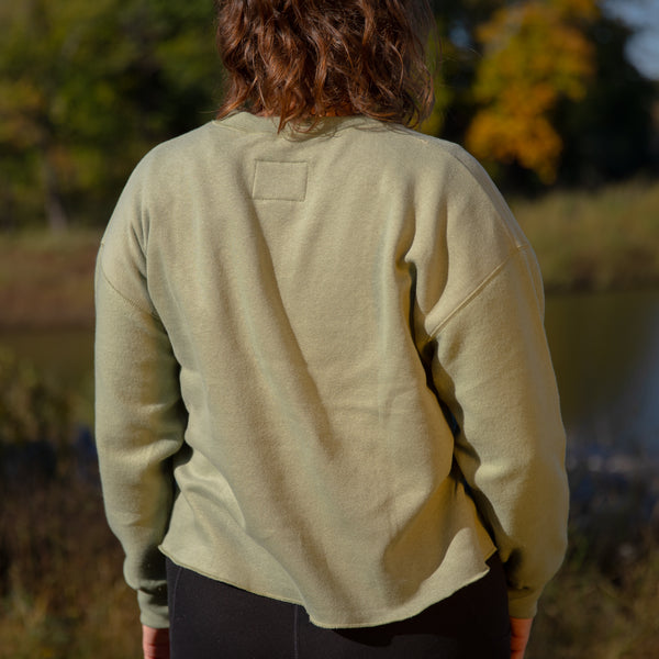 Reverse Sleeve Crewneck