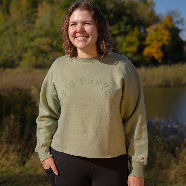 Reverse Sleeve Crewneck