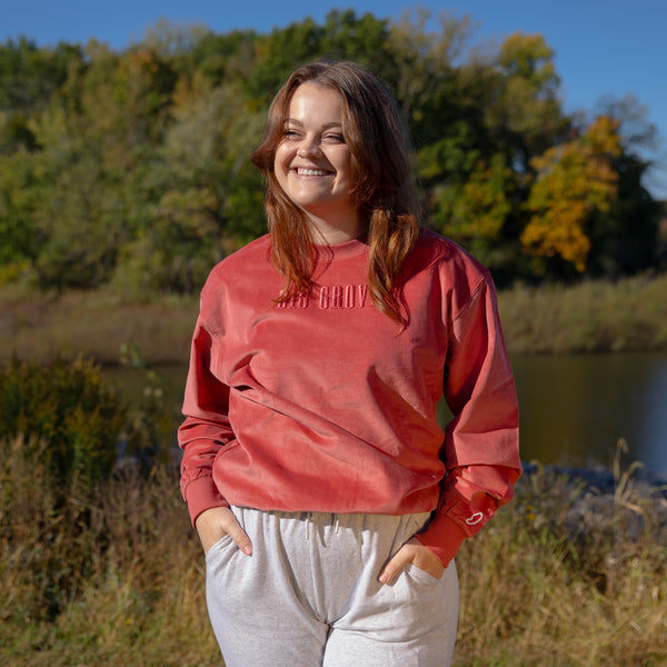 Tone on Tone Corded Crew