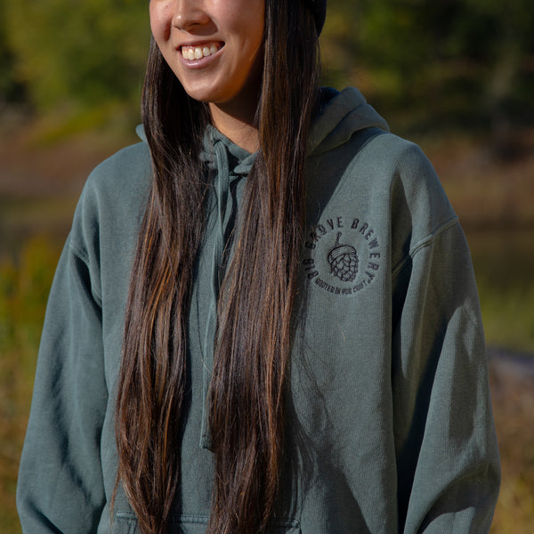 Embroidered Medallion Hoodie