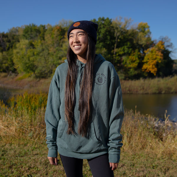Embroidered Medallion Hoodie